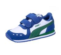 PUMA Unisex Kids Cabana Racer Sl 20 V Inf Baskets, Puma White Vine Cobalt Glaze, 21 EU