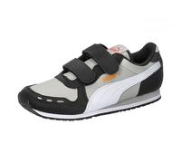 Puma Unisex Kids Cabana Racer Sl 20 V Ps Sneakers, Ash Gray-Puma White-Puma Black, 35 EU