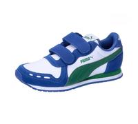 Puma Unisex Kids Cabana Racer Sl 20 V Ps Sneakers, Puma White-Vine-Cobalt Glaze, 31 EU