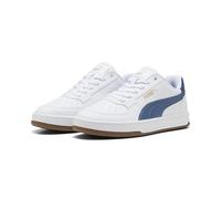 PUMA Unisex Kid's Caven 2.0 Jr Sneaker, Puma White Dark Indigo Gum, 38.5 EU