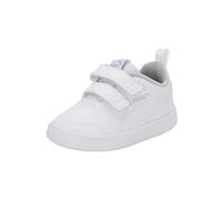 PUMA Unisex Kids Courtflex V2 V Inf Baskets, Puma White Gray Violet, 22 EU