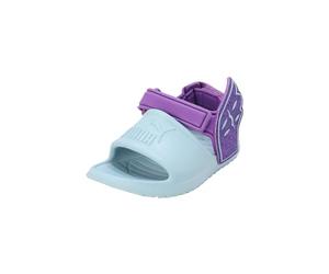 PUMA Unisex Kids Divecat V2 Injex Hero Glitz Inf Sandales à enfiler, Turquoise Surf Ultraviolet, 22 EU