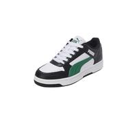 PUMA Unisex Kids' Fashion Shoes REBOUND JOY LO JR Trainers & Sneakers, PUMA WHITE-ARCHIVE GREEN-PUMA BLACK, 38.5