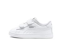 PUMA Unisex Kids' Fashion Shoes SMASH V2 L V INF Trainers & Sneakers, PUMA WHITE-PUMA WHITE, 22