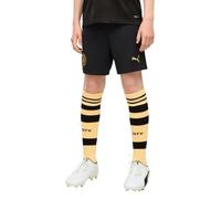 PUMA Unisex Kids Manchester City Shorts Replica Jr 26/27 Knitted Short | Short Replica officiel; coupe régulière; dryCELL évacue l'humidité; taille élastique à cordon; tissu respirant