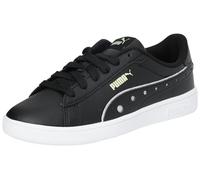 Puma Unisex Kids Puma Smash 3.0 Dance Party V Ps Sneakers, Puma Black-Puma Silver-Green Illusion, 34 EU