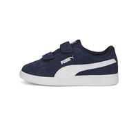 Puma Unisex Kids Puma Smash 3.0 Sd V Ps Sneakers, Puma Navy-Puma White, 32 EU