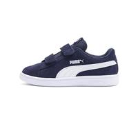 PUMA Unisex Kids Smash V2 Sd V Ps Baskets, Peacoat Puma White, 32 EU