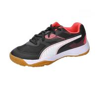 PUMA Unisex Kids Solarflash Jr Ii Chaussures d'intérieur, Puma Black Fire Orchid Puma White Gum, 29 EU