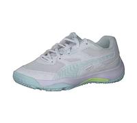 PUMA Unisex Kids Solarflash Jr Ii Chaussures d'intérieur, Puma White Nitro Blue Fizzy Light, 32 EU
