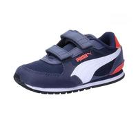 PUMA Unisex Kids St Runner V3 Mesh V Inf Baskets, Peacoat Puma White Puma Red, 20 EU