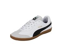 PUMA Unisex King 21 It Chaussures de football, Puma White Puma Black Gum, 45 EU