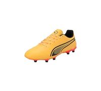 PUMA Unisex King Match Fg/Ag Chaussures de football, Sun Stream Puma Black Sunset Glow, 46 EU