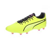 PUMA Unisex King Pro Fg/Ag Chaussures de football, Electric Lime Puma Black Poison Pink, 43 EU