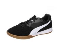 PUMA Unisex King Top It Chaussures de football, Puma Black Puma White Puma Gold, 46.5 EU