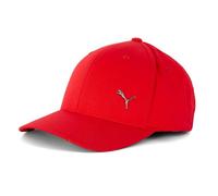 PUMA Casquette de baseball unisexe Metal Cat Flexfit (rouge, S-M), rouge, S-M