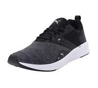 PUMA Unisex NRGY Comet Running Shoes, Puma Black-Puma White, 44.5 EU