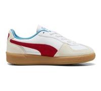 PUMA Unisex Palermo Lth Junior White-for All Time Red Taille: 37.5 | Chaussures Outlet | kids | Rouge