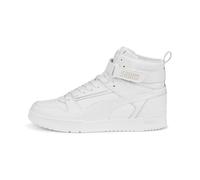 PUMA Unisex Rbd Game Baskets, Puma White Puma White Puma Team Gold, 45 EU