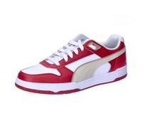 PUMA Unisex Rbd Game Low Baskets, Puma White Club Red Alpine Snow, 38.5 EU
