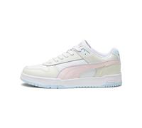 PUMA Unisex Rbd Game Low Baskets, Puma White Frosty Pink Vapor Gray Icy Blue Puma Gold, 38 EU