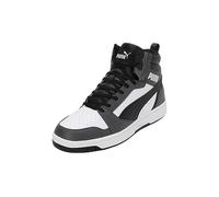 PUMA Unisex Rebound V6 Baskets, Puma White Puma Black Shadow Gray, 42 EU