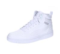 PUMA Unisex Rebound V6 Baskets, Puma White Puma White Cool Light Gray, 45 EU