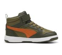 PUMA Unisex Rebound V6 Mid Wtr Ac+ Ps Dark Olive-maple Syrup-oliv Taille: 29 | Chaussures de running Outlet | Unisex | Vert