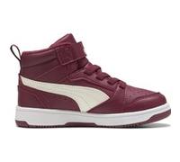 PUMA Unisex Rebound V6 Mid Wtr Ac+ Ps Team Regal Red-warm White Taille: 31 | Chaussures Outlet | kids | Blanche