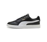 PUMA Unisex Shuffle Baskets, Puma Black Puma White Puma Team Gold, 44.5 EU