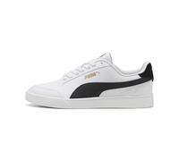 PUMA Unisex Shuffle Baskets, Puma White Puma Black Puma Team Gold, 42 EU