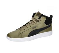 PUMA Unisex Smash 3.0 Mid Wtr Baskets, Olive Drab Black White Green, 38.5 EU