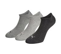 PUMA UNISEX SNEAKER PLAIN 3P -Lot de 3 - Chaussettes de sport - Homme - Gris (Anthracite/L /Multicolore Mel Grey 800) - 43-46