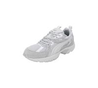 PUMA Unisex Sneakers Milenio Tech Suede, Cool Light Gray-Feather Gray-White, 37.5 EU
