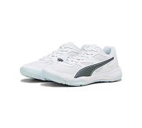 PUMA Unisex Solarflash Ii Chaussures d'intérieur, Puma White Nitro Blue Shadow Gray, 37 EU
