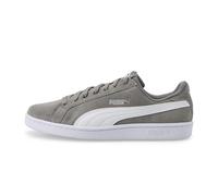 PUMA Unisex Undefined Smash Suede Sneaker 44 Quiet Shade White Gray