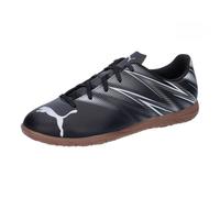 Puma Unisex Youth Attacanto It Jr Soccer Shoes, Puma Black-Silver Mist, 34 EU