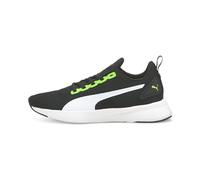 Puma Unisex Youth Flyer Runner Jr Sneakers, Green Flash-Puma White-Puma Black, 38.5 EU