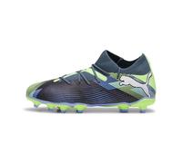 PUMA Future 7 Match FG/AG JR Soccer Shoe, Gray Skies White-Fizzy Apple, 36 EU
