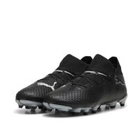 PUMA Unisex Youth Future 7 Pro FG/AG JR Soccer Shoe, PUMA Black-PUMA White, 30 EU