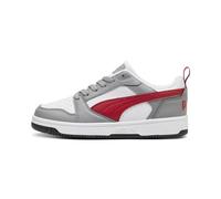 Puma Unisex Youth Puma Rebound V6 Lo Jr Sneakers, Stormy Slate Club Rouge Puma Noir, 36 EU