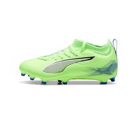 PUMA ULTRA 5 Match FG/AG Light Out Jr enfants vert blanc F03 31