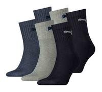 Puma Unisexe Chaussettes,6 Paire - Short Ras Du Cou Chaussettes de