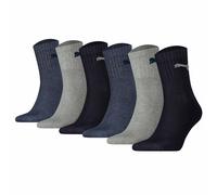 Puma Unisexe Chaussettes,6 Paire - Short Ras Du Cou Chaussettes de