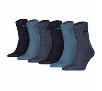 Puma Unisexe Chaussettes,6 Paire - Short Ras Du Cou Chaussettes de