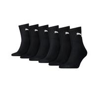 Puma Unisexe Chaussettes, 6er Paquet - Short Ras Du Cou Ecom , Logo, Unicolore