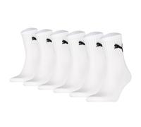 Puma Unisexe Chaussettes, 6er Paquet - Short Ras Du Cou Ecom , Logo, Unicolore