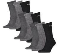 Puma Unisexe Chaussettes,9 Paire - Chaussettes de Tennis,Ras Du Cou