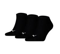 Puma Unisexe Chaussettes Courtes, 3er Paquet - Baskets Uni 3P, Logo, Unicolore