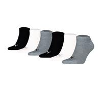 Puma Unisexe Chaussettes Courtes,6er Paquet - Baskets Uni Ecom 6P,Logo,Couleur